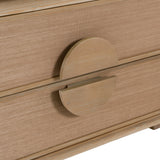 Sergio Modern Natural Oak Nightstand