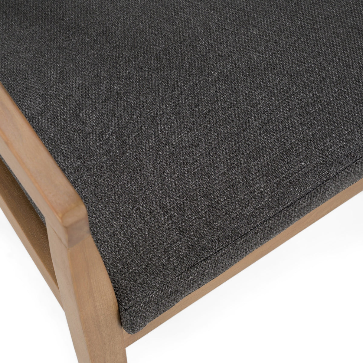 Sintra Outdoor Grey Olefin + Eucalyptus Dining Chair