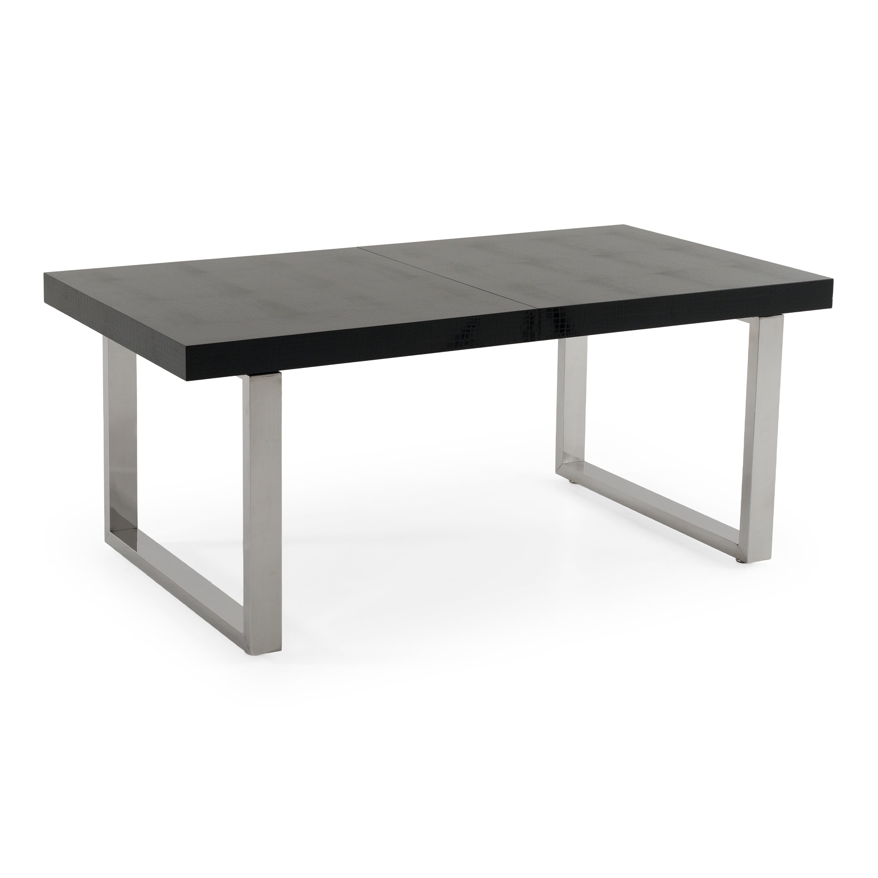 Skyline Crocodile Lacquer Extendable Dining Table additional view