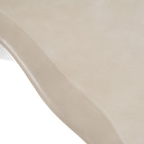 Slone Modern Beige Concrete Coffee Table