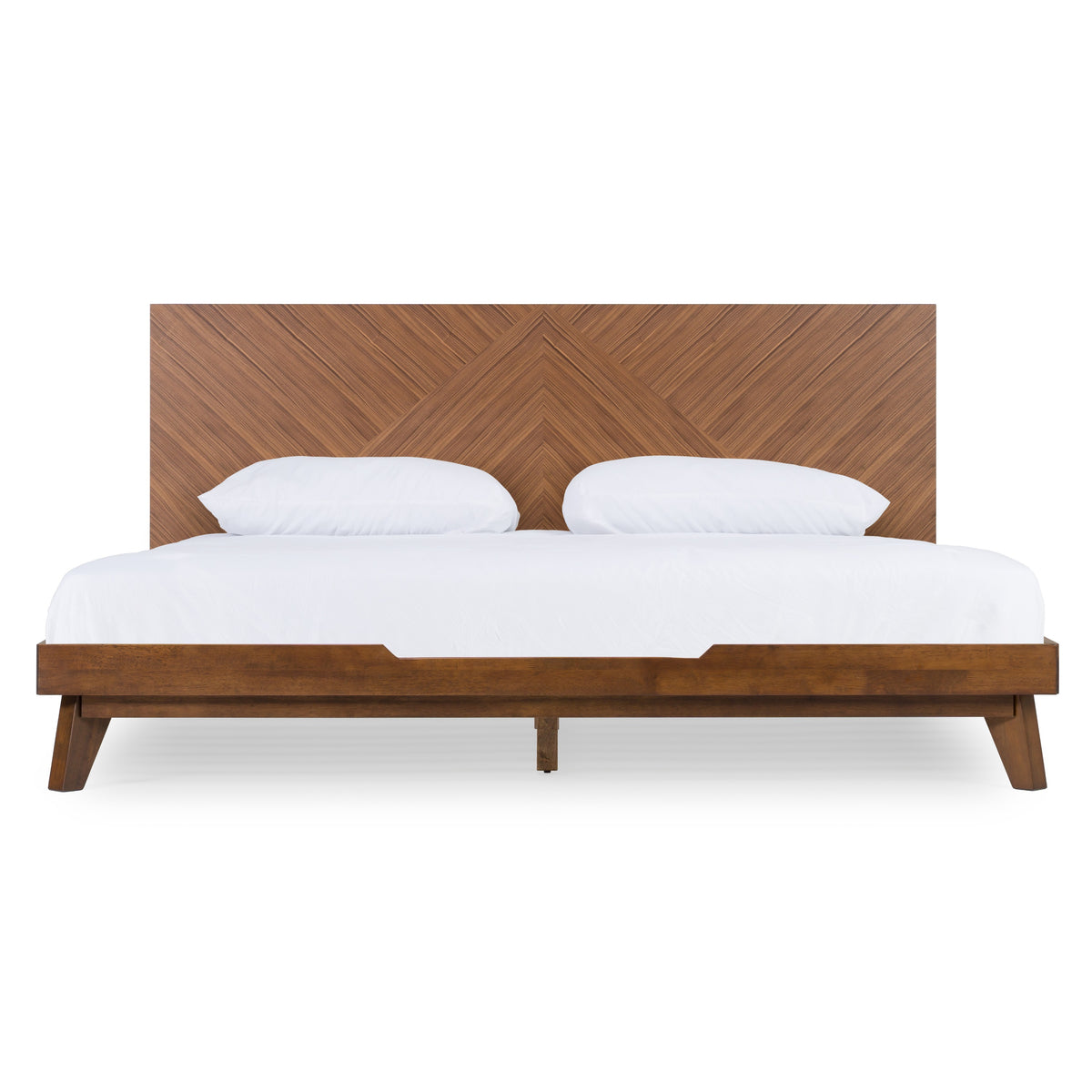Soren Modern Walnut Bed