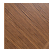 Soren Modern Walnut Bed