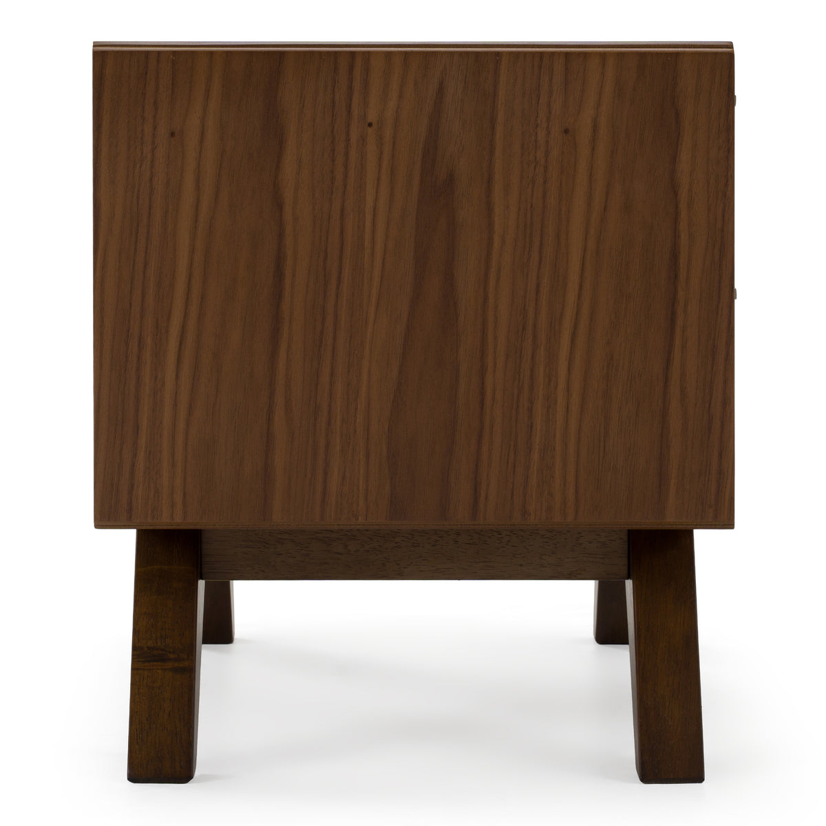 Soria Mid-Century Walnut Nightstand