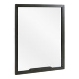 Soria Modern Grey Wash Mirror