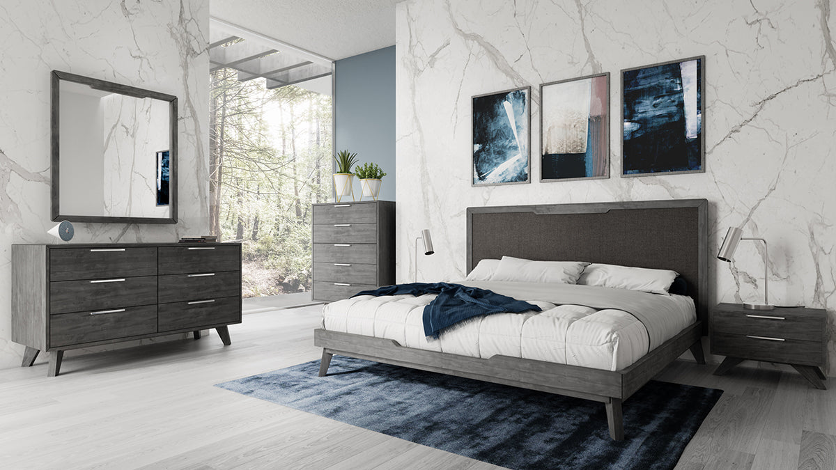 Soria Modern Grey Wash Chest