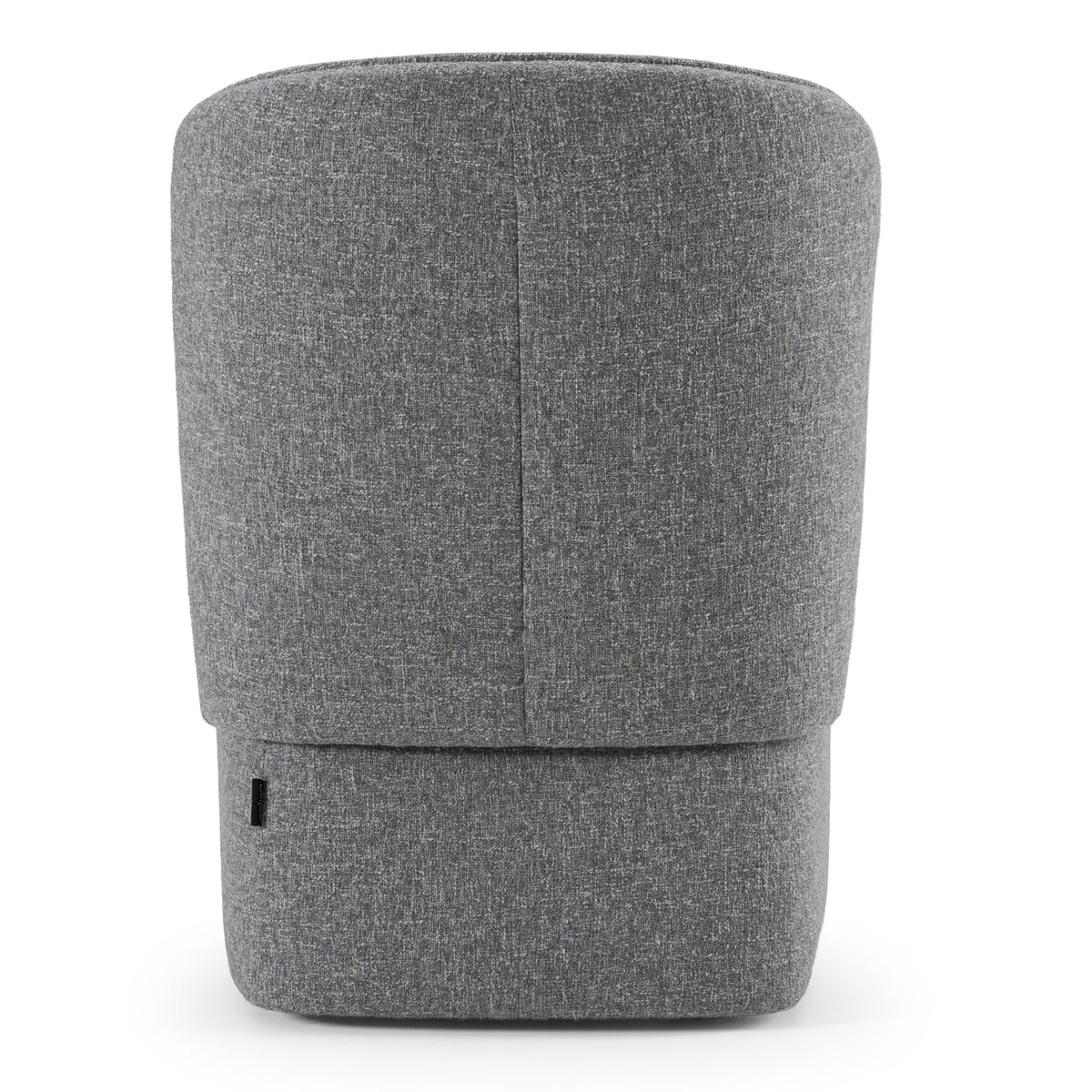 Souza Modern Grey Fabric Swivel Dining Chair