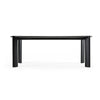 Steven Modern Black Oval Dining Table