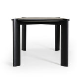 Steven Modern Black Oval Dining Table