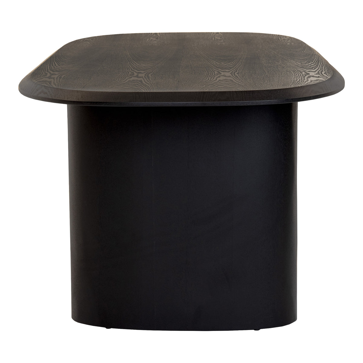 Summit Modern 87" Black Ash Dining Table