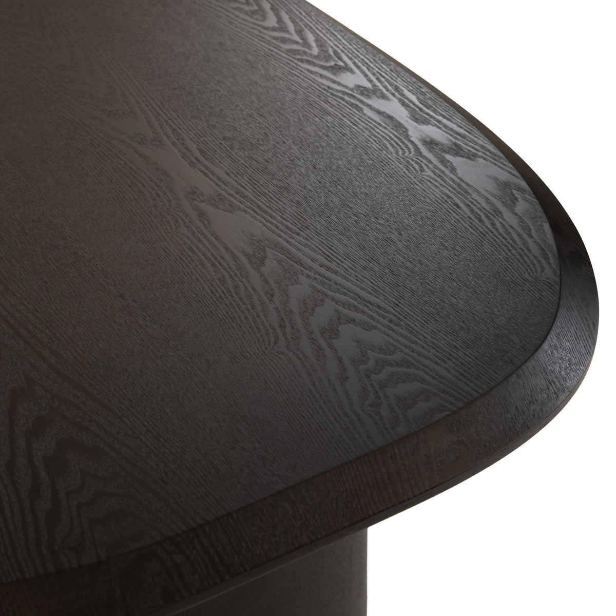 Summit Modern 87" Black Ash Dining Table