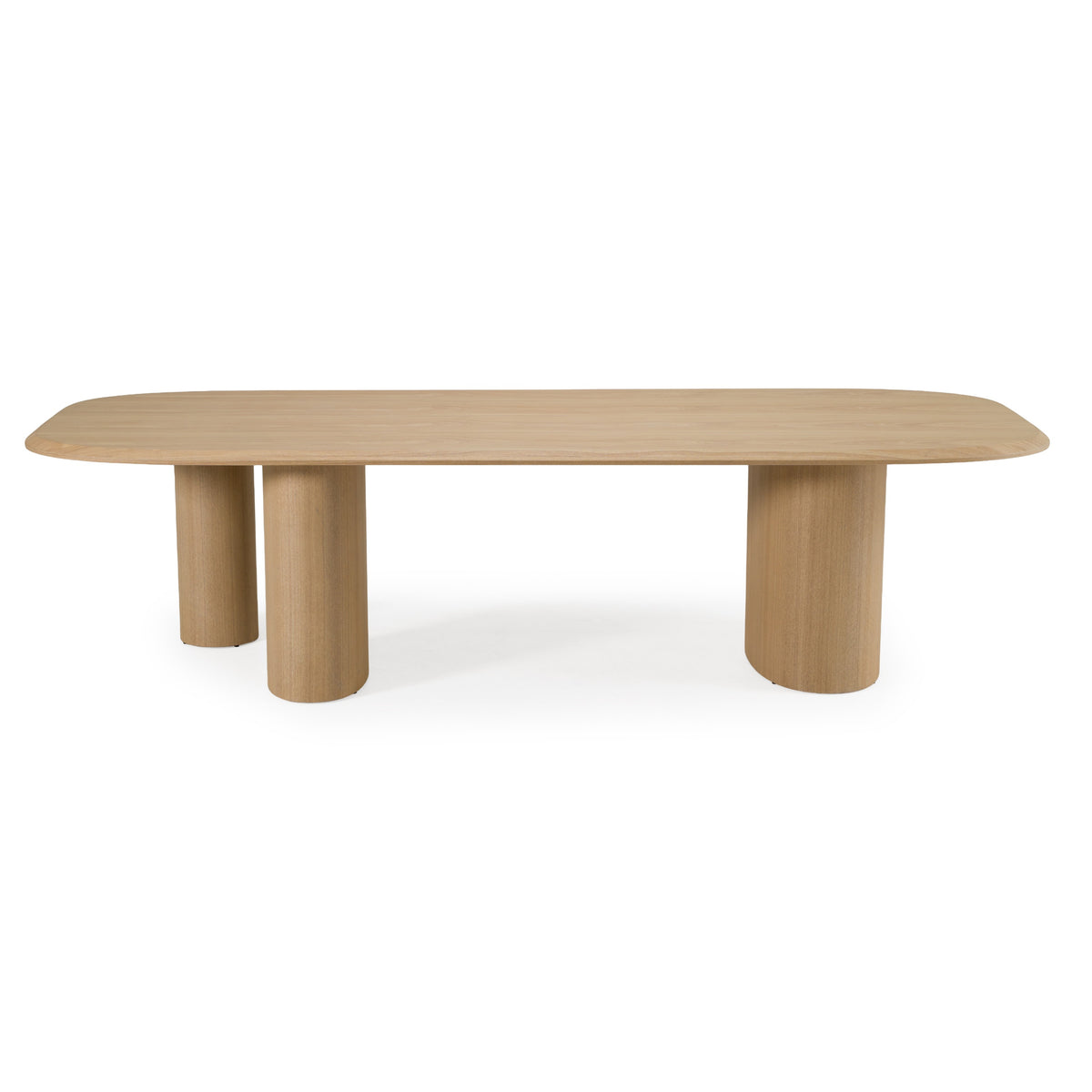 Summit Modern 118" Natural Ash Dining Table