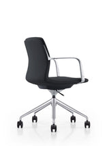 Sundar Modern Black Mid Back Conference Office Chair