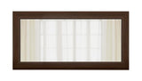 Sutton Mid-Century Elisa Acacia Wood Mirror