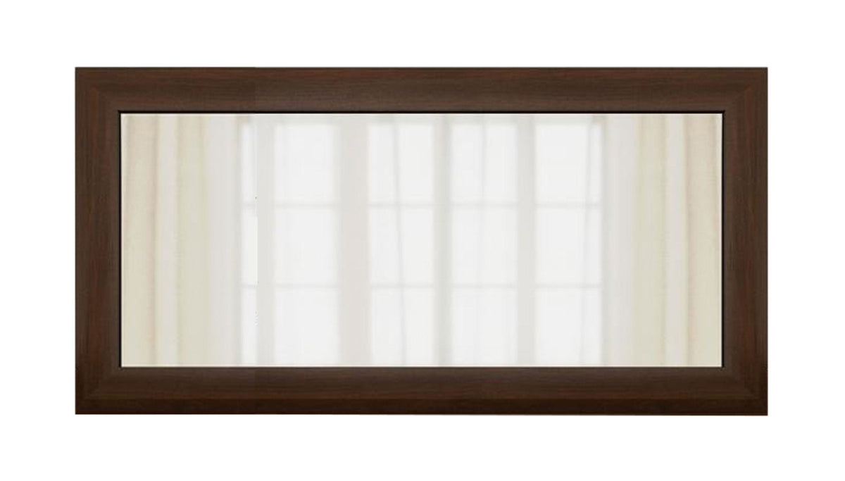 Sutton Mid-Century Elisa Acacia Wood Mirror