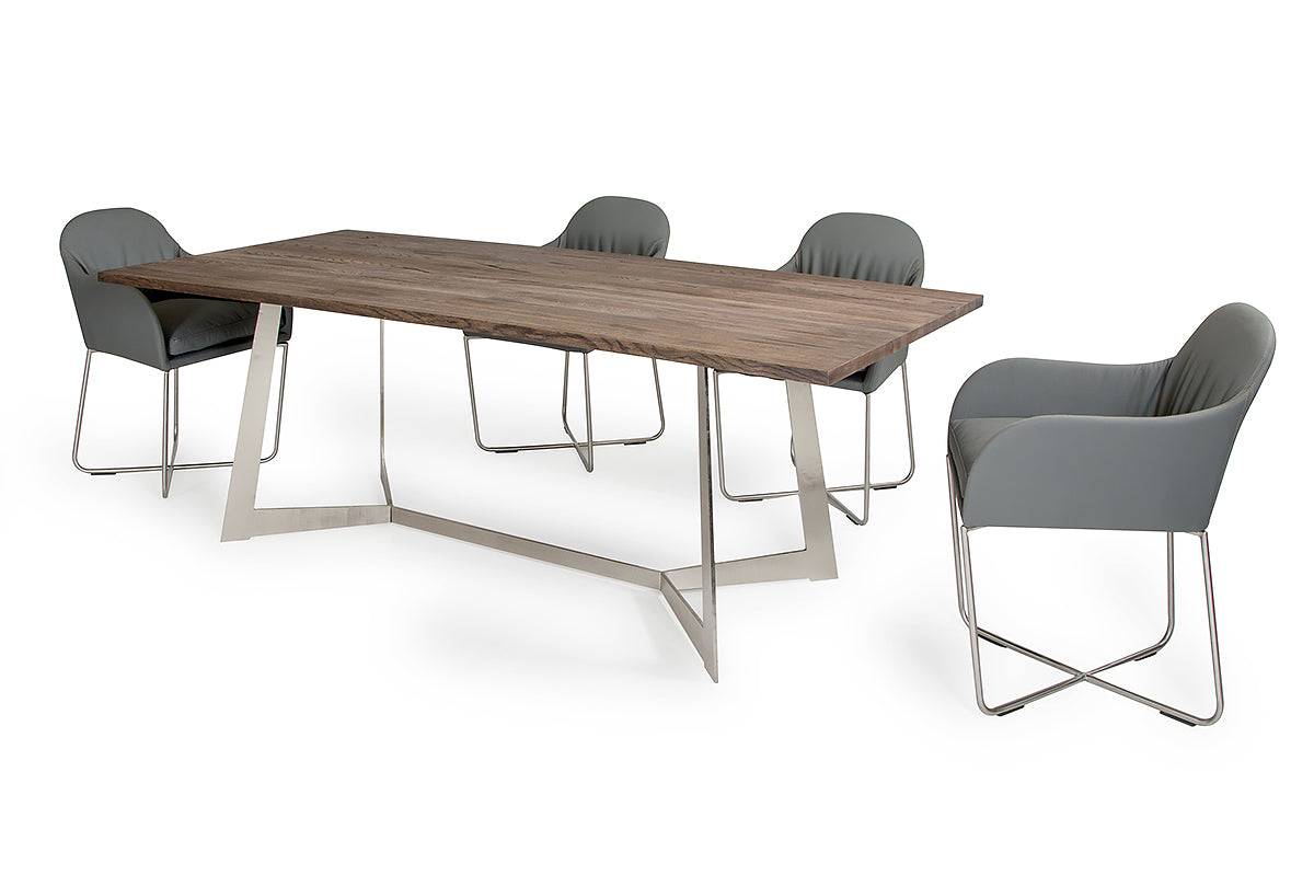 Sweeny Modern Grey Dining Chair