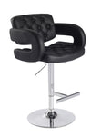 Elvas Modern Black Bar Stool