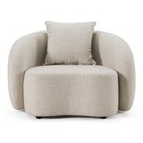 Tabarca Outdoor Beige Fabric Chair