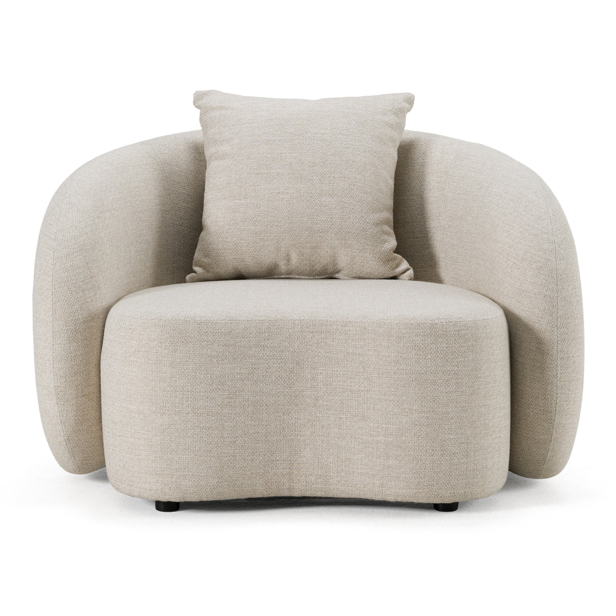Tabarca Outdoor Beige Fabric Chair
