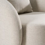 Tabarca Outdoor Beige Fabric Chair