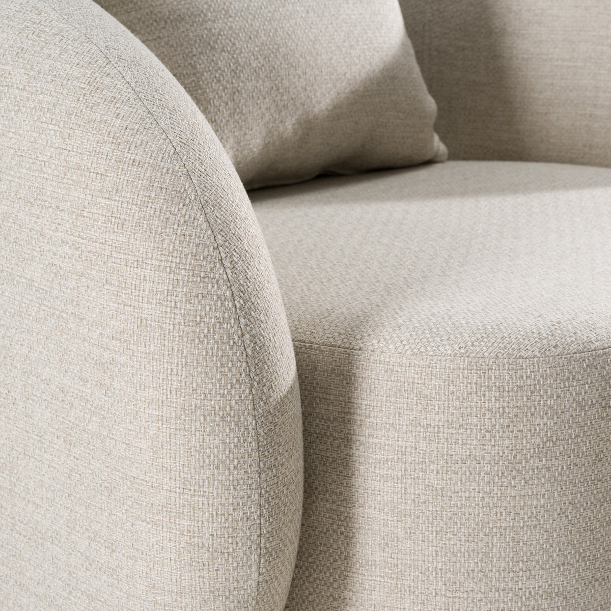 Tabarca Outdoor Beige Fabric Chair