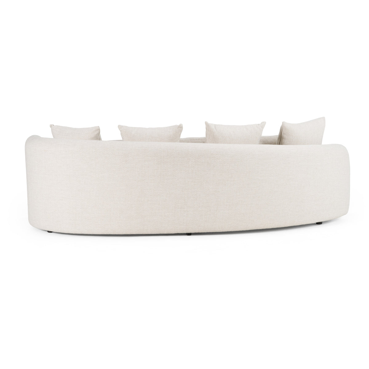 Tabarca Outdoor Beige Fabric 4 Seat Sofa