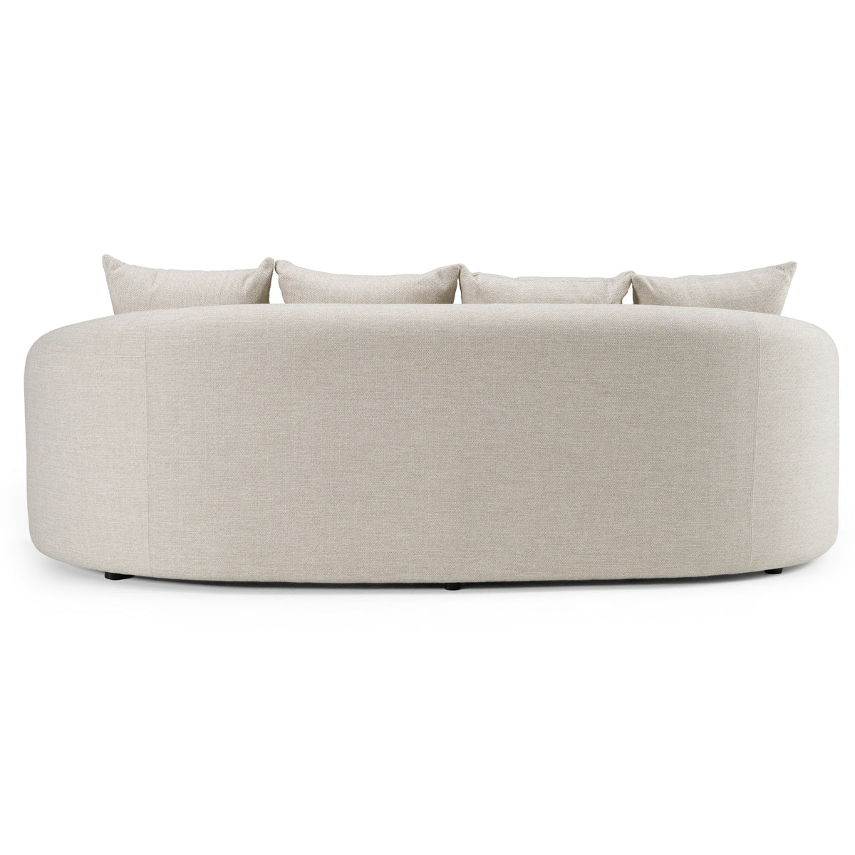 Tabarca Outdoor Beige Fabric 3 Seat Sofa