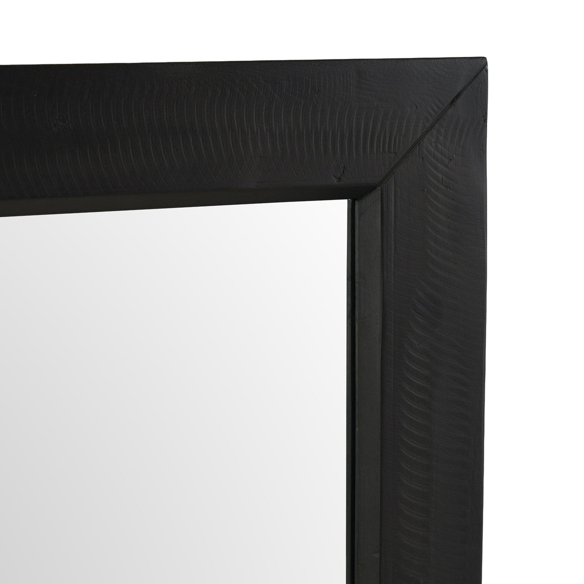 Tabitha Modern Dark Brown Recycled Pine Mirror