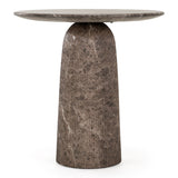 Tabor Modern Faux Marble Concrete Counter Bar Table