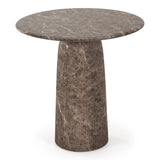 Tabor Modern Faux Marble Concrete Counter Bar Table