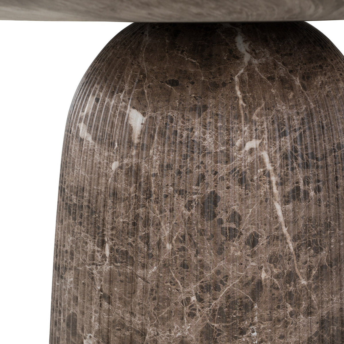 Tabor Modern Faux Marble Concrete Counter Bar Table