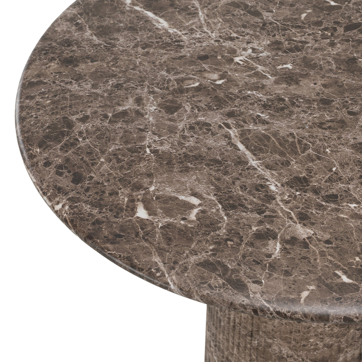 Tabor Modern Faux Marble Concrete Counter Bar Table