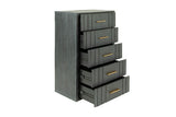 Manchester- Contemporary Dark Grey Chest