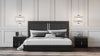 Ari Q Italian Modern Grey Bed