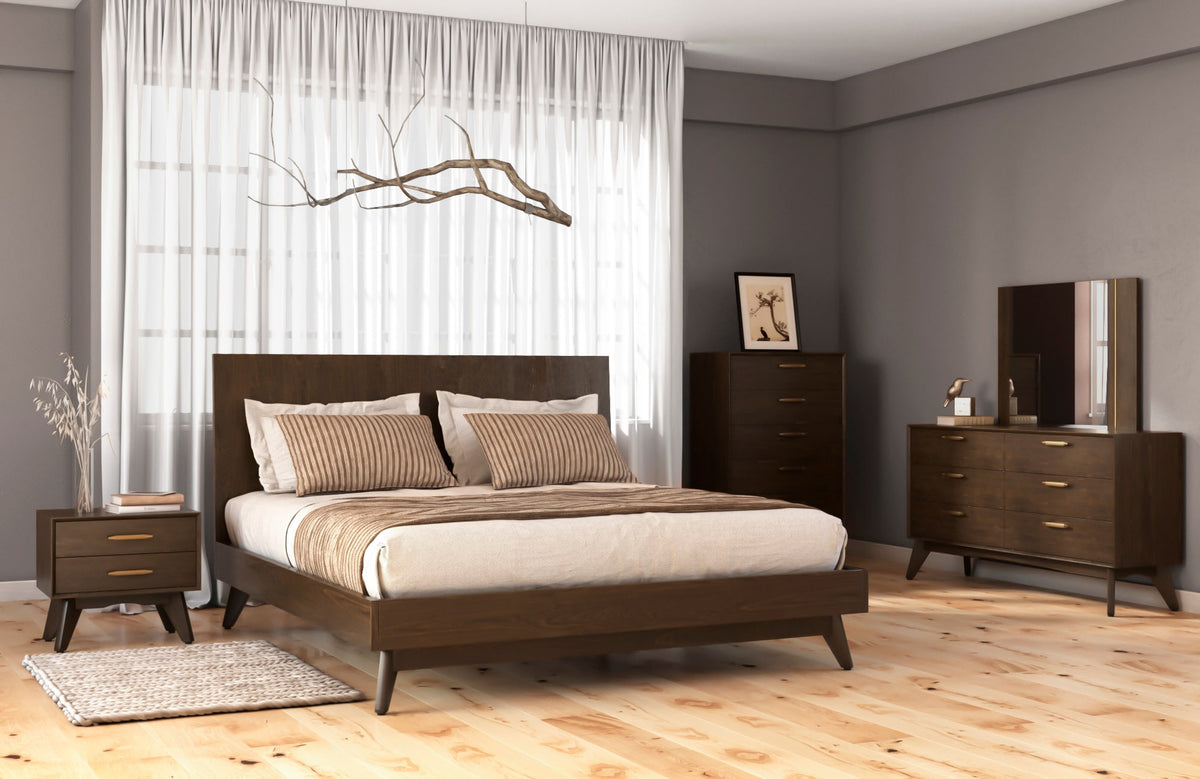 Novak Modern Dark Oak Chest