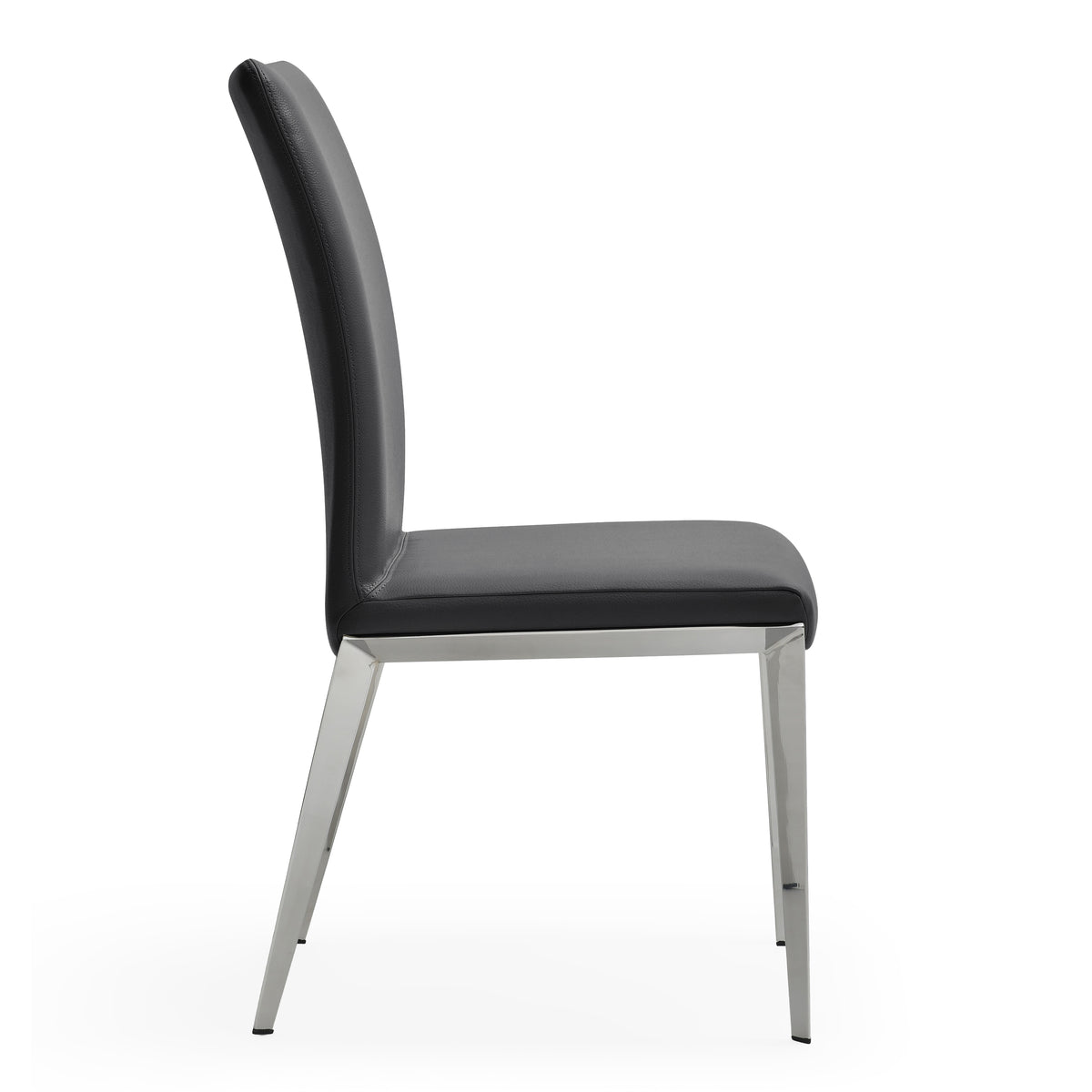 Taryn Modern Dark Grey Dining Chair (Set of 2)