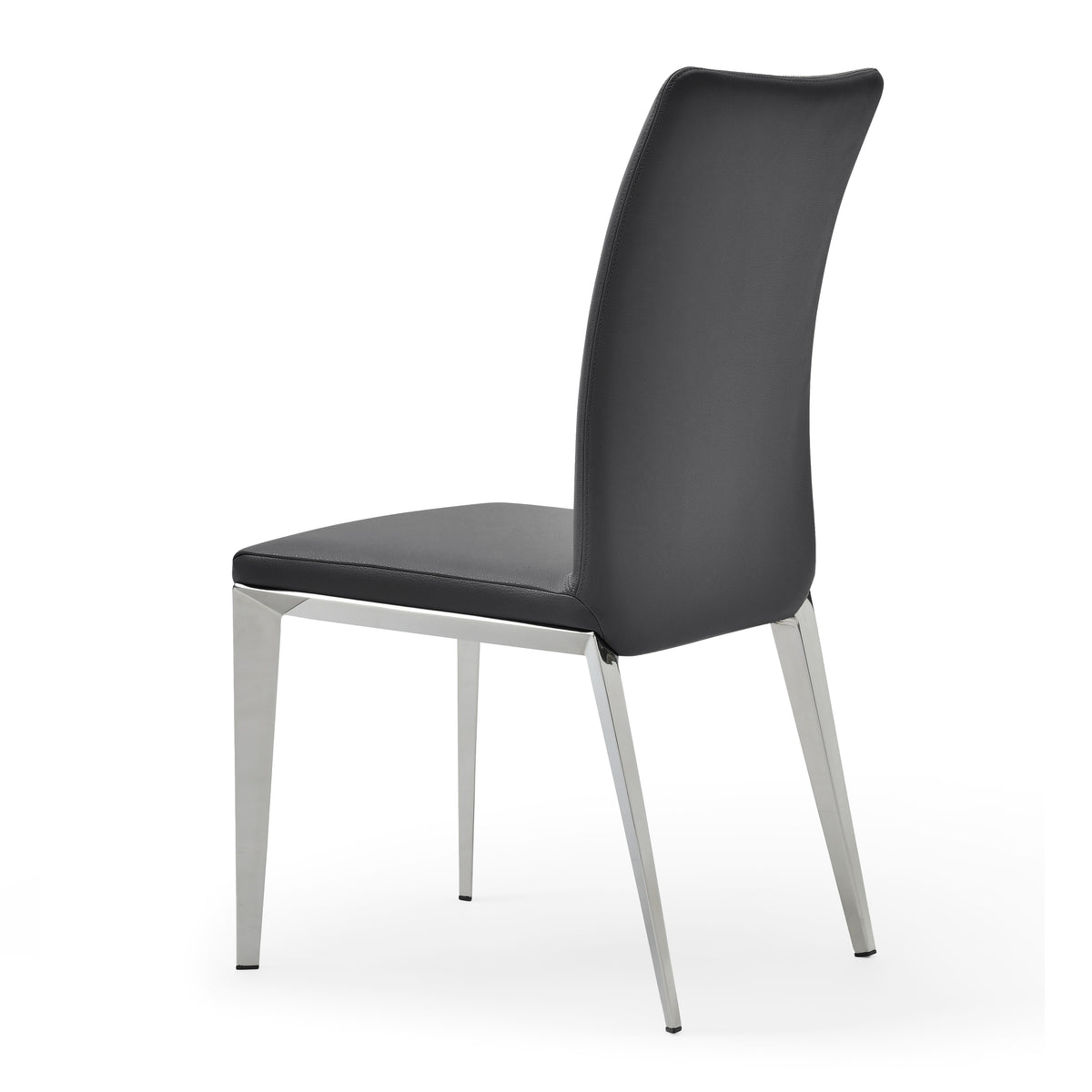 Taryn Modern Dark Grey Dining Chair (Set of 2)