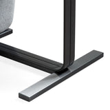 Tasha Modern Grey Linen + Brushed Gunmetal Dining Chair (Set of 2)