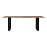 Taylor Large 87" Modern Live Edge Wood Dining Table