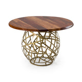 Taylor Round 47" Live Edge Dining Table