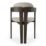 Thorne Light Grey and Dark Grey Arm Dining Chair
