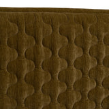 Trieste Modern Brown Fabric Bed
