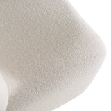 Tristan Modern Off White Fabric Accent Chair