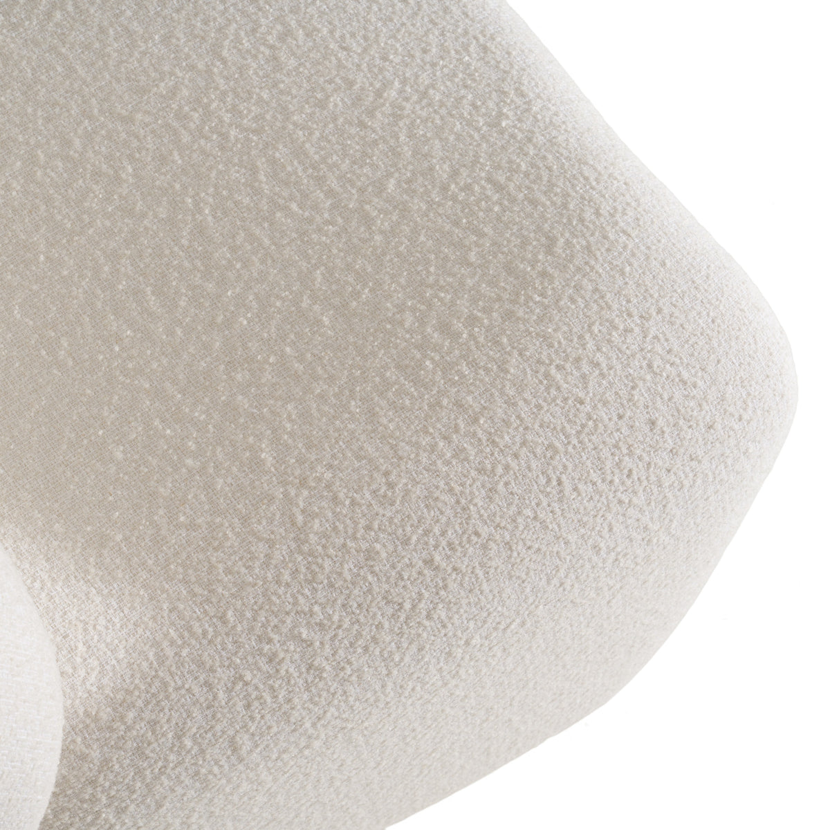Tristan Modern Off White Fabric Accent Chair