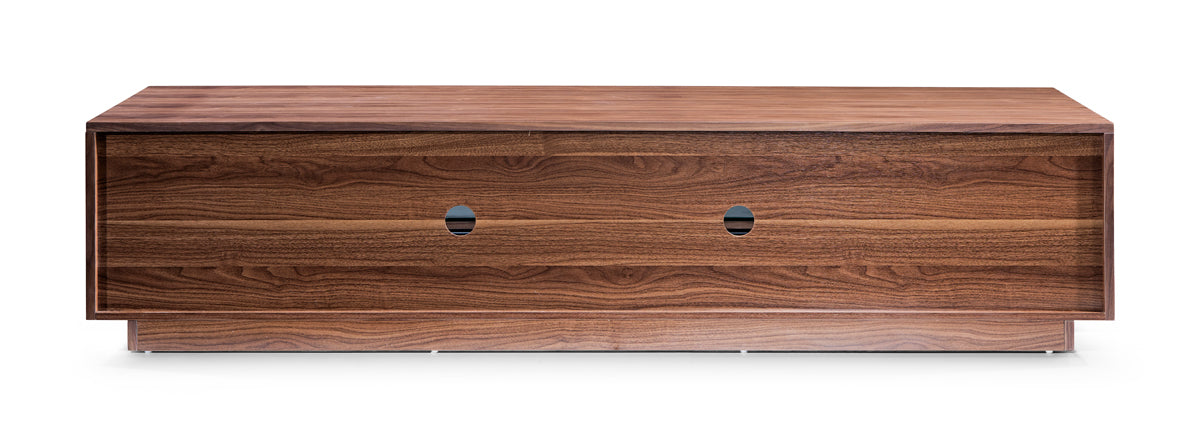 Frost Modern Small Walnut TV Stand