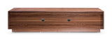 Frost Modern Small Walnut TV Stand