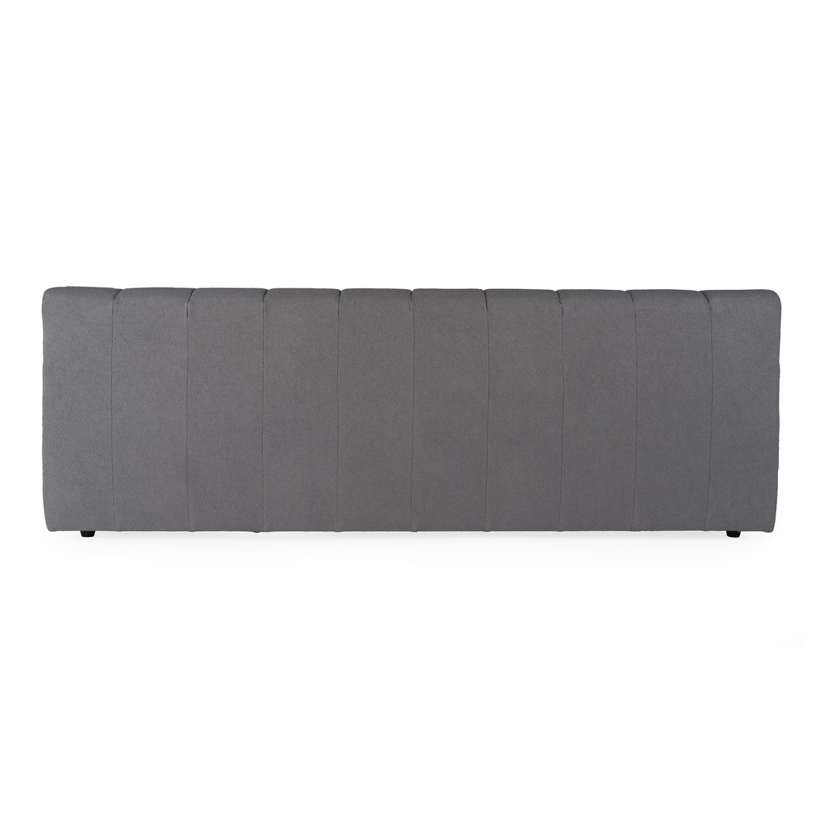 Tyree Modern Tufted Grey Fabric Bed