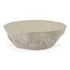 Tyrel Modern Beige Fiberform Coffee Table