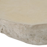 Tyrel Modern Beige Fiberform Coffee Table