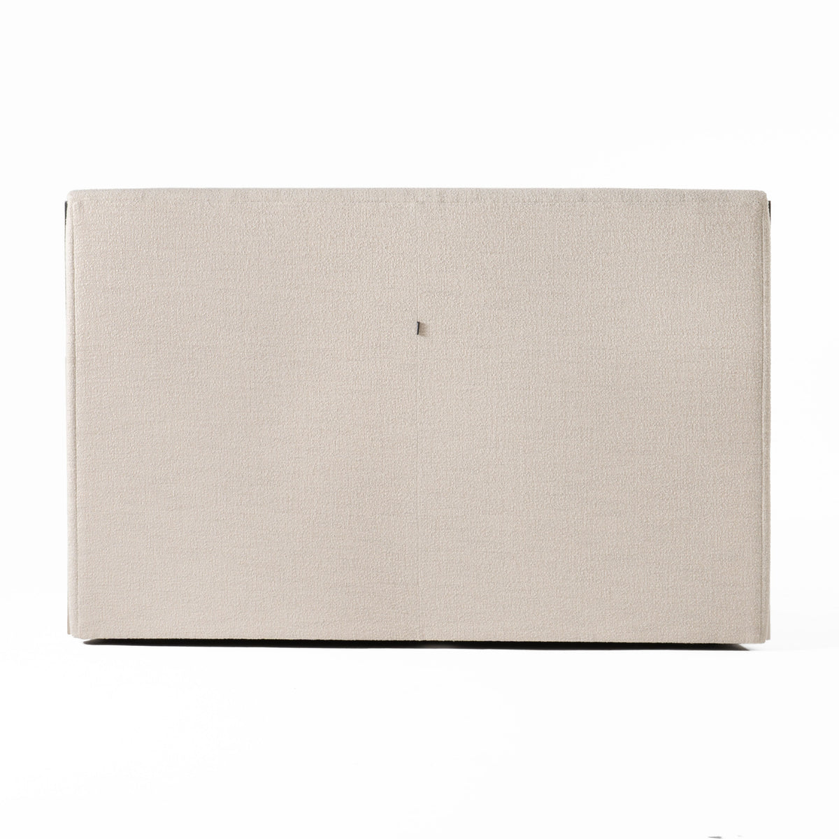 Valhalla Contemporary White Fabric Bed