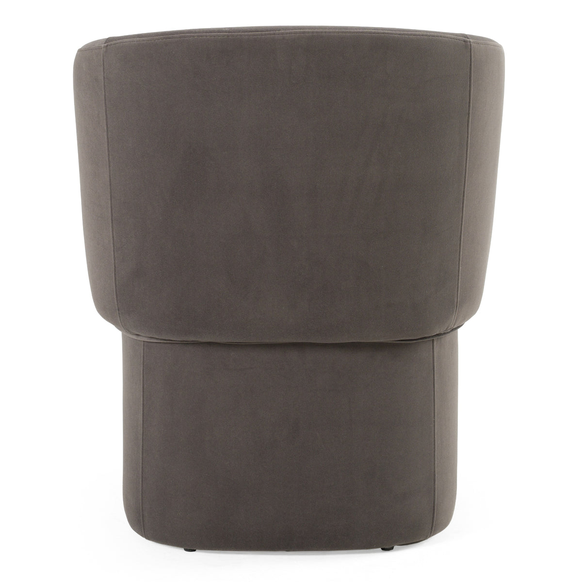 Vassar Modern Grey Velvet Dining Chair